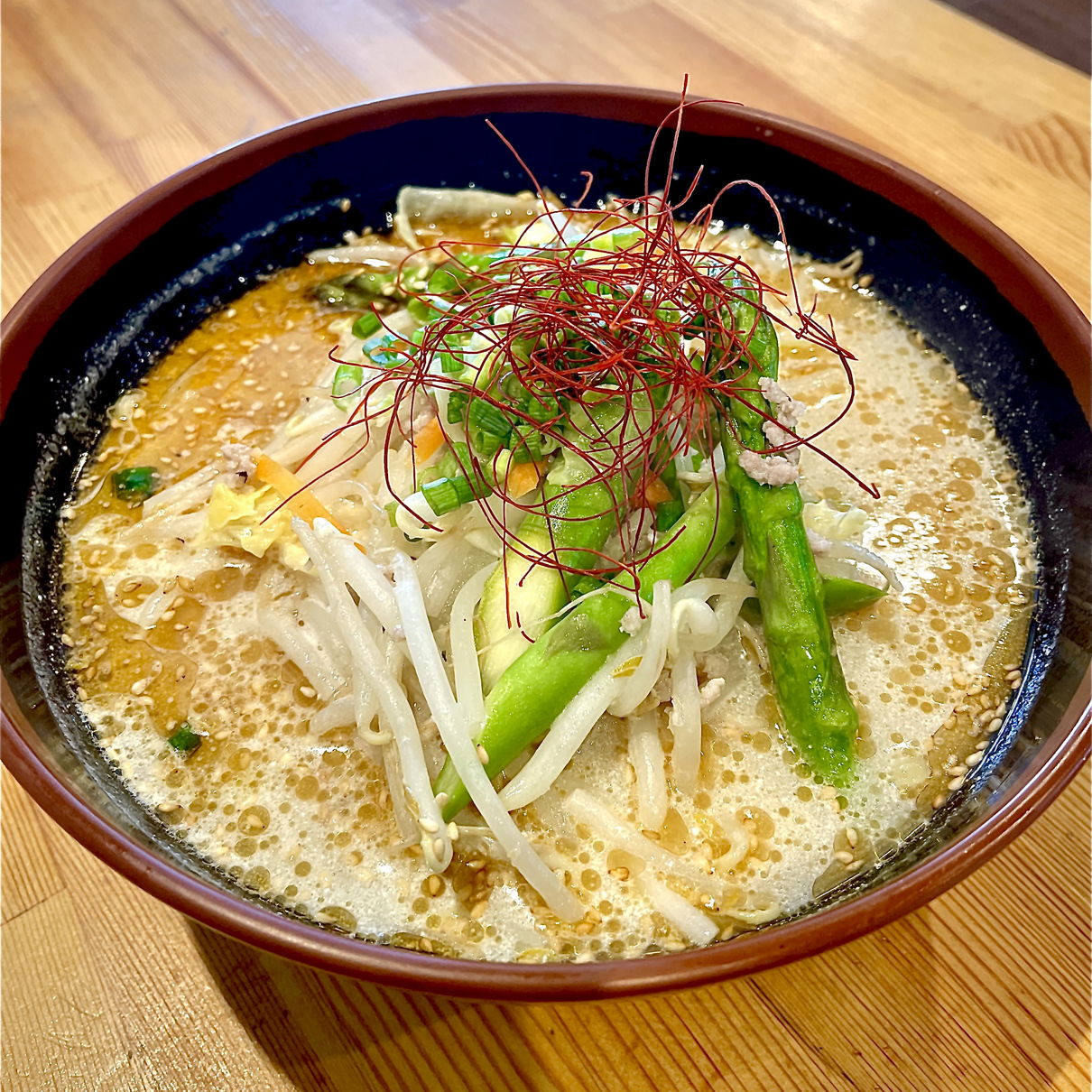 アスパラタンメン