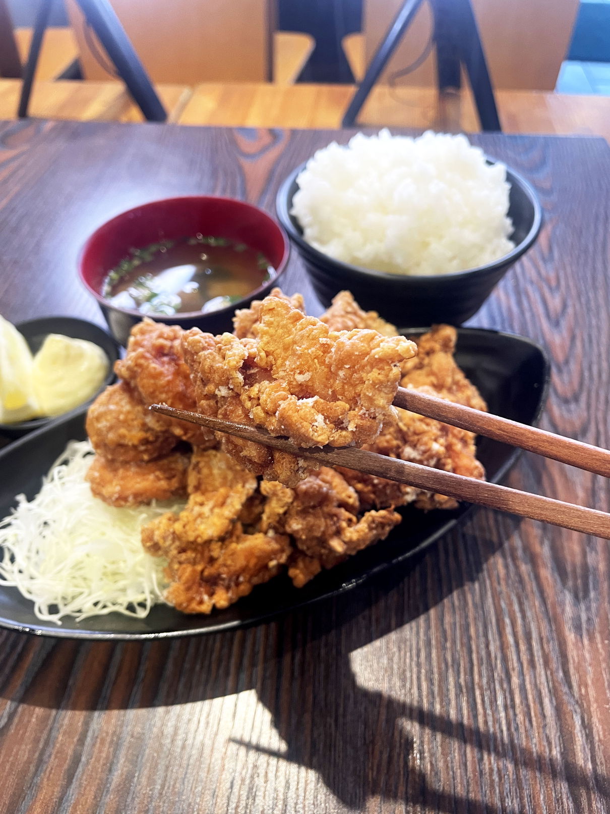 唐揚げ定食
